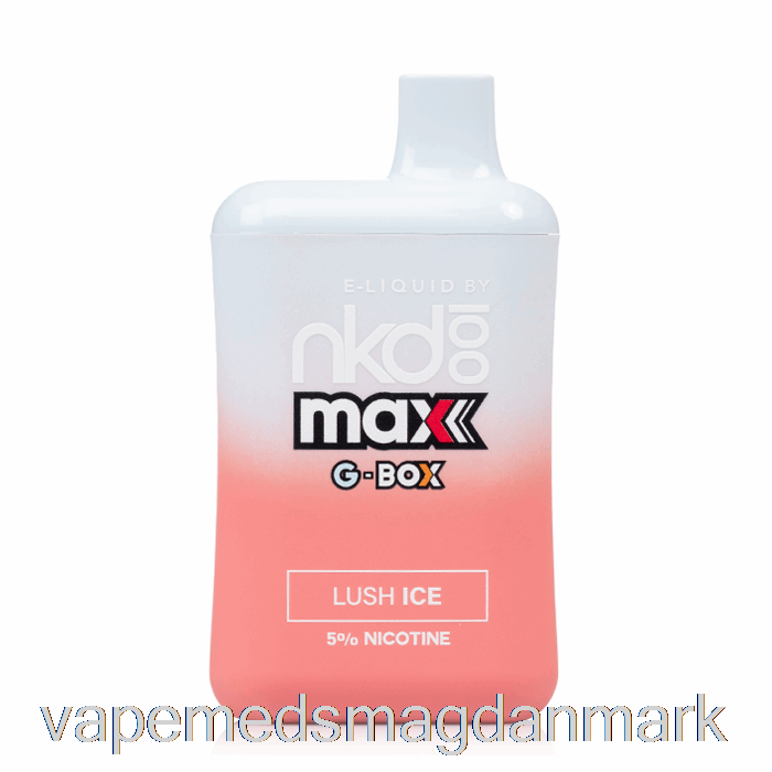 Vape Væske Gbox X Nøgen 100 5500 Engangs Frodig Er